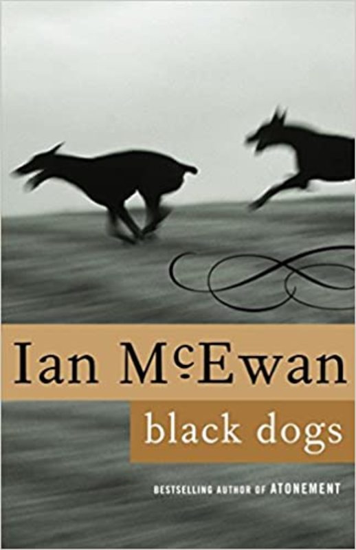 Book cover for "Black Dogs" by Ian McEwan