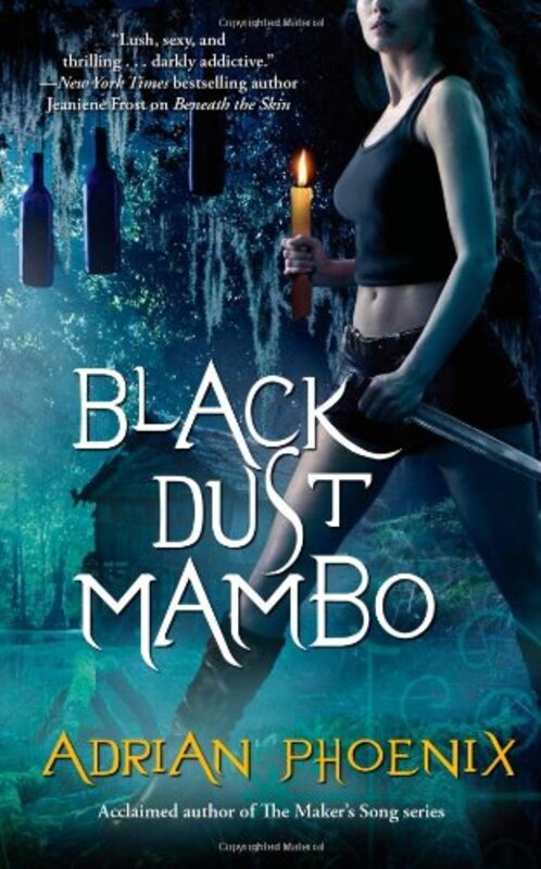 Book cover for "Black Dust Mambo" by Adrian Phoenix