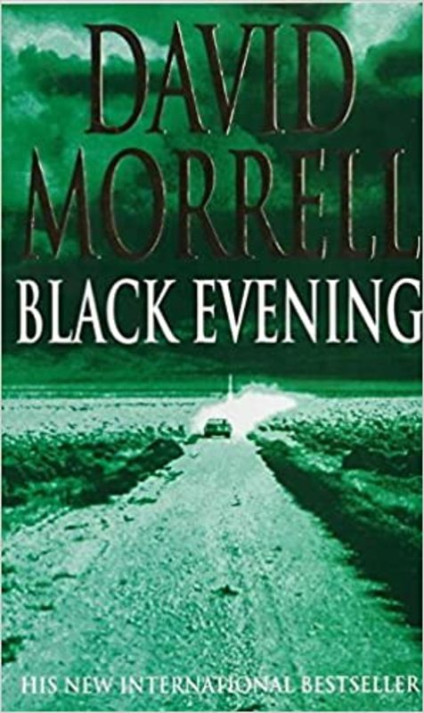 Book cover for "Black Evening" by David Morrell