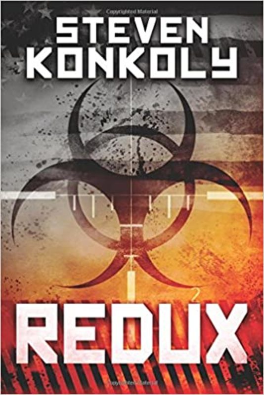Book cover for "Black Flagged Redux" by Steven Konkoly