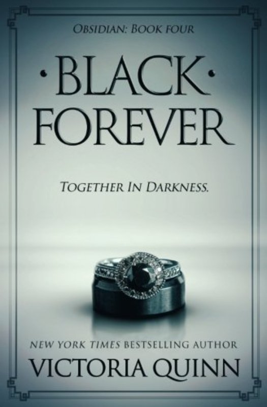 Book cover for "Black Forever" by Victoria Quinn