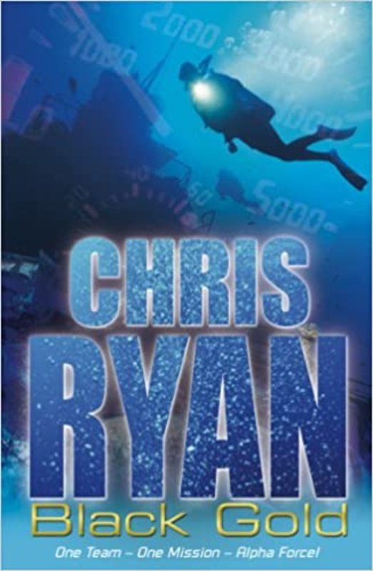 Book cover for "Black Gold" by Chris Ryan