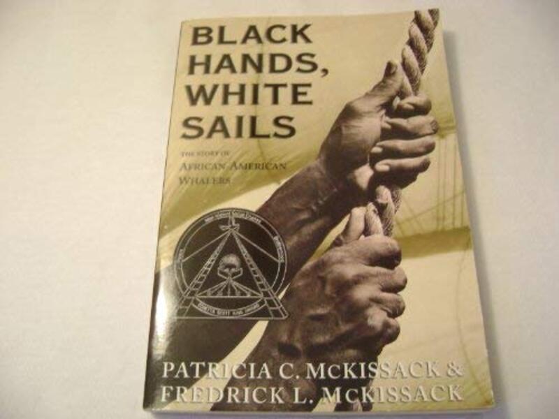 Book cover for "Black Hands, White Sails" by Patricia C McKissack