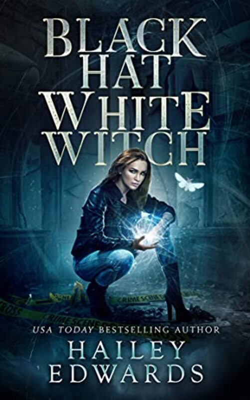 Book cover for "Black Hat, White Witch" by Hailey Edwards