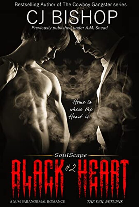 Book cover for "Black Heart" by CJ Bishop