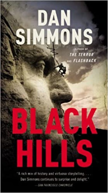 Book cover for "Black Hills" by Dan Simmons