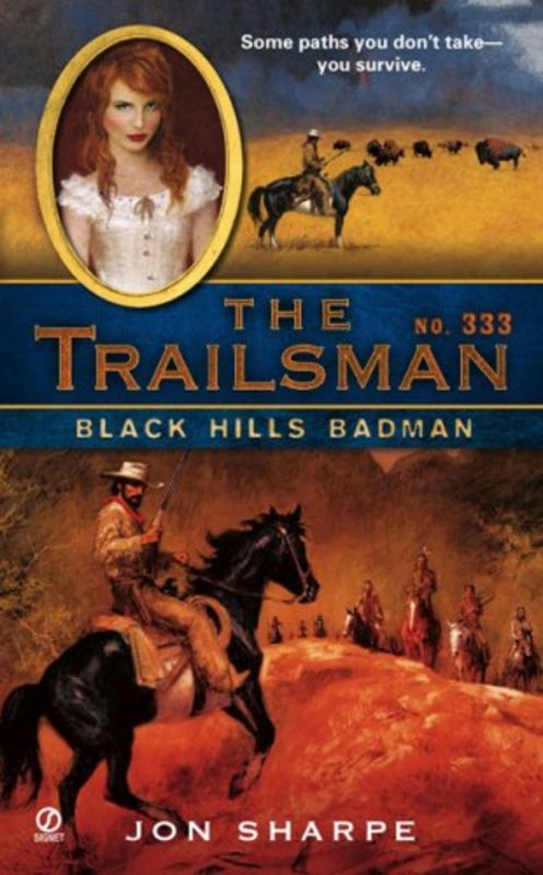 Book cover for "Black Hills Badman" by Jon Sharpe