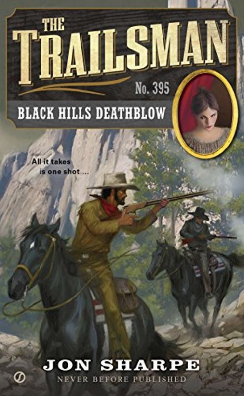 Book cover for "Black Hills Deathblow" by Jon Sharpe