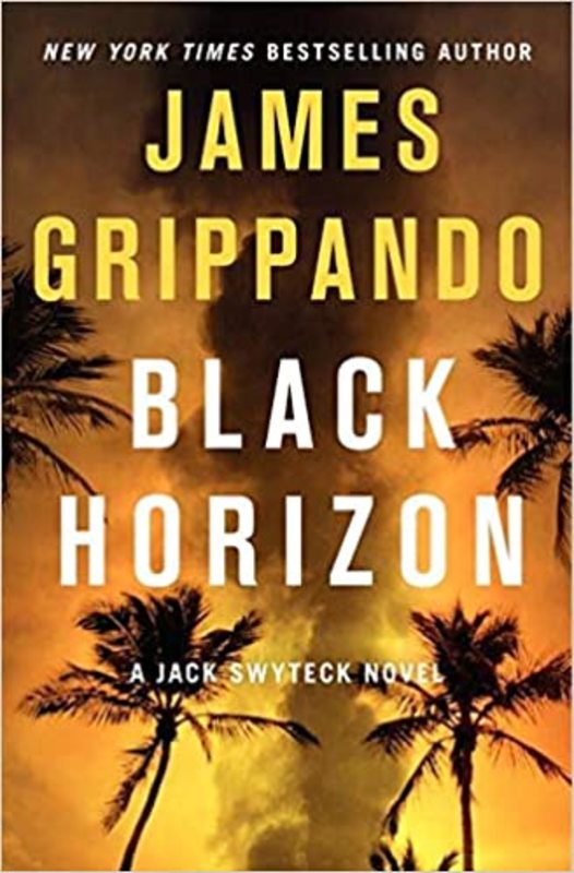 Book cover for "Black Horizon" by James Grippando
