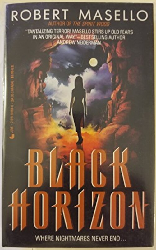 Book cover for "Black Horizon" by Robert Masello