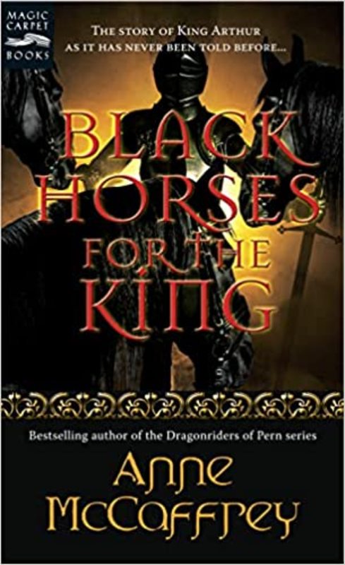 Book cover for "Black Horses for the King" by Anne McCaffrey