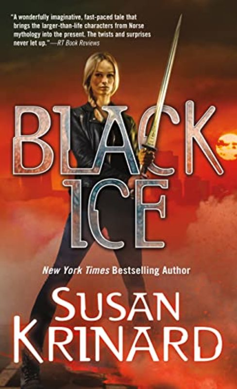 Book cover for "Black Ice" by Susan Krinard