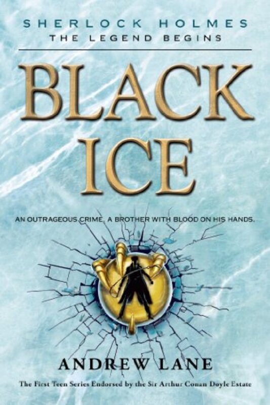 Book cover for "Black Ice" by Andrew Lane