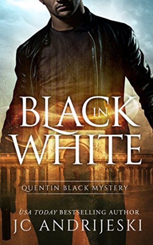 Book cover for "Black In White" by JC Andrijeski