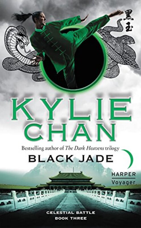 Book cover for "Black Jade" by Kylie Chan