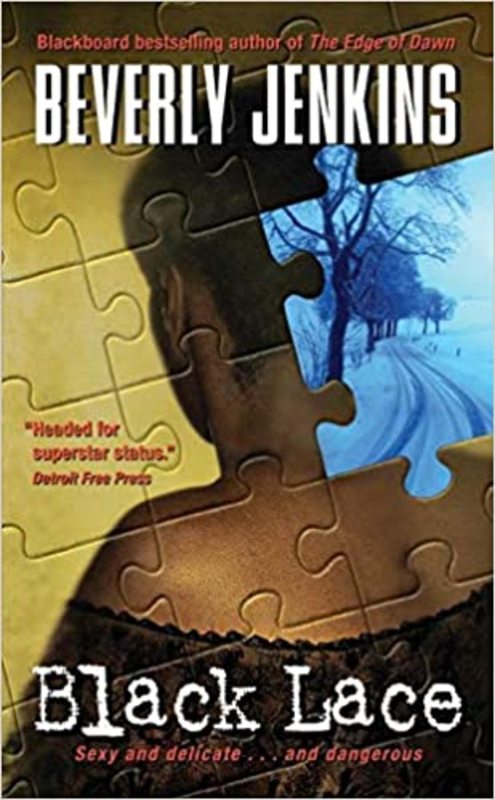 Book cover for "Black Lace" by Beverly Jenkins