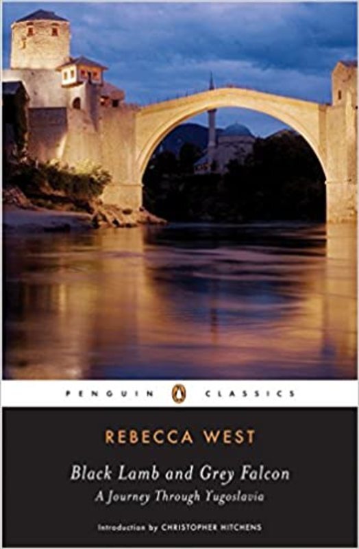 Book cover for "Black Lamb and Grey Falcon" by Rebecca West