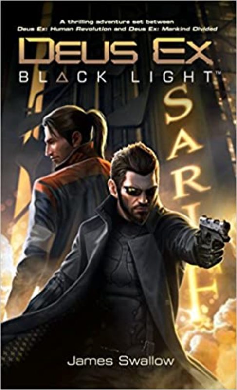 Book cover for "Black Light" by James Swallow