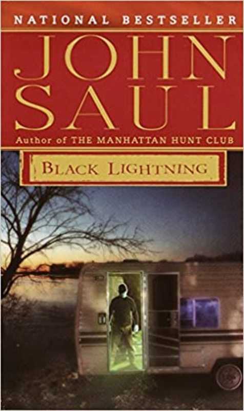 Book cover for "Black Lightning" by John Saul