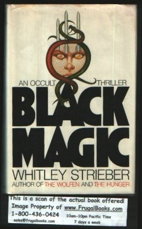 Book cover for "Black Magic" by Whitley Strieber