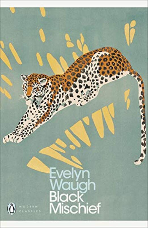 Book cover for "Black Mischief" by Evelyn Waugh