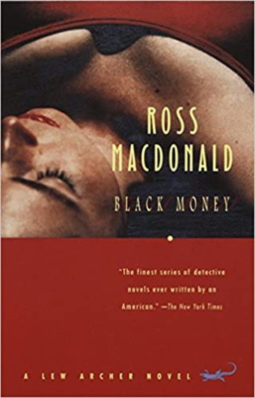 Book cover for "Black Money" by Ross Macdonald