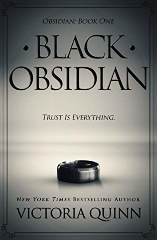 Book cover for "Black Obsidian" by Victoria Quinn