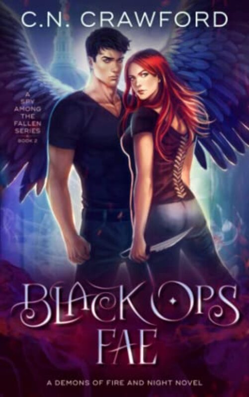 Book cover for "Black Ops Fae" by CN Crawford