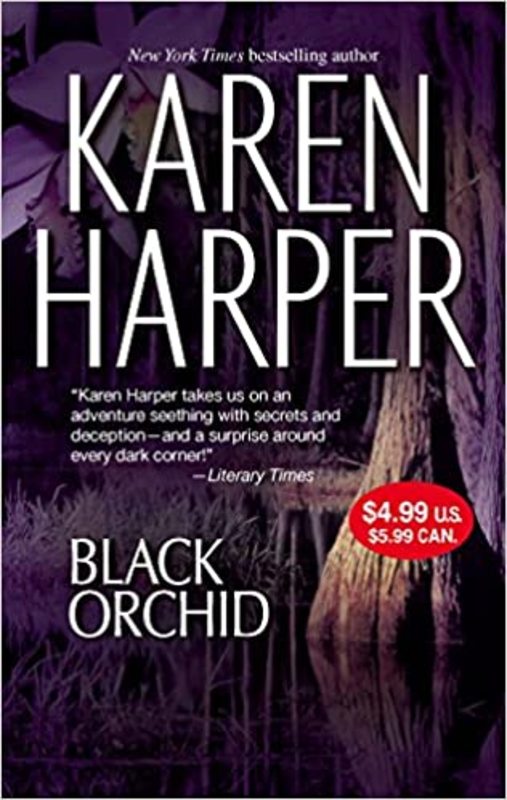 Book cover for "Black Orchid" by Karen Harper