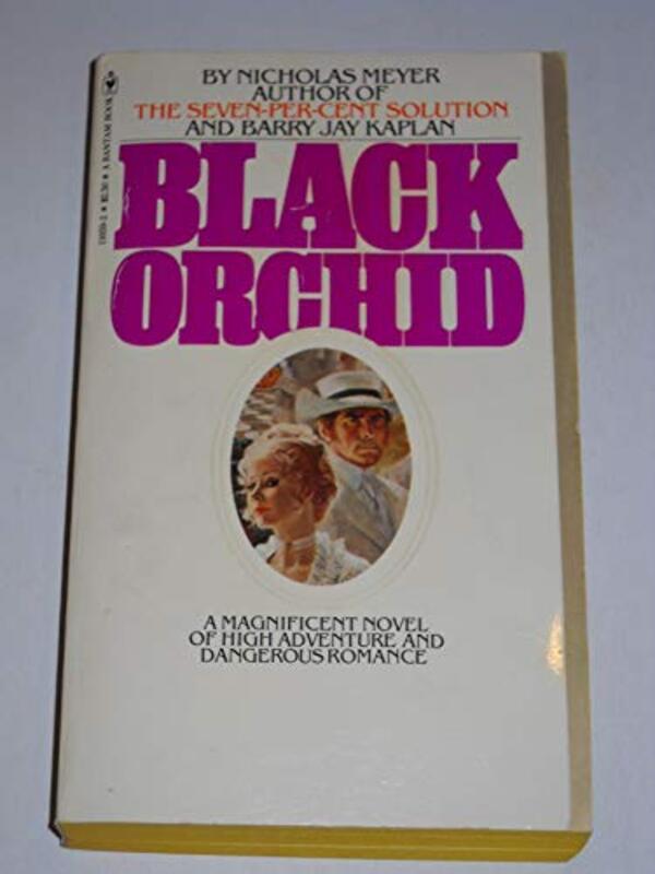 Book cover for "Black Orchid" by Nicholas Meyer