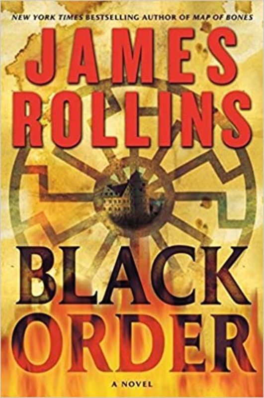 Book cover for "Black Order" by James Rollins