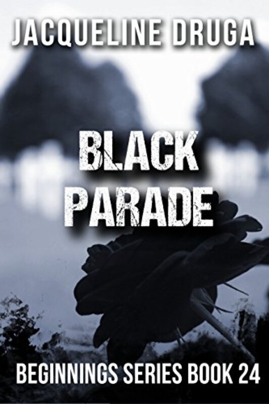 Book cover for "Black Parade" by Jacqueline Druga