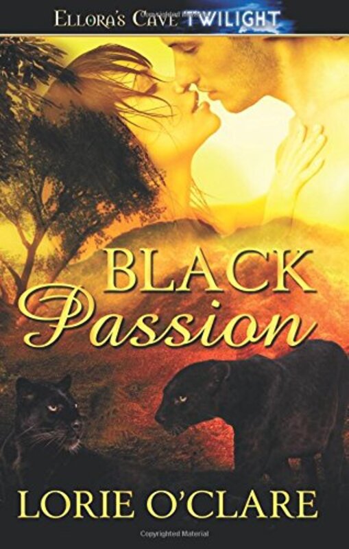 Book cover for "Black Passion" by Lorie O'Clare