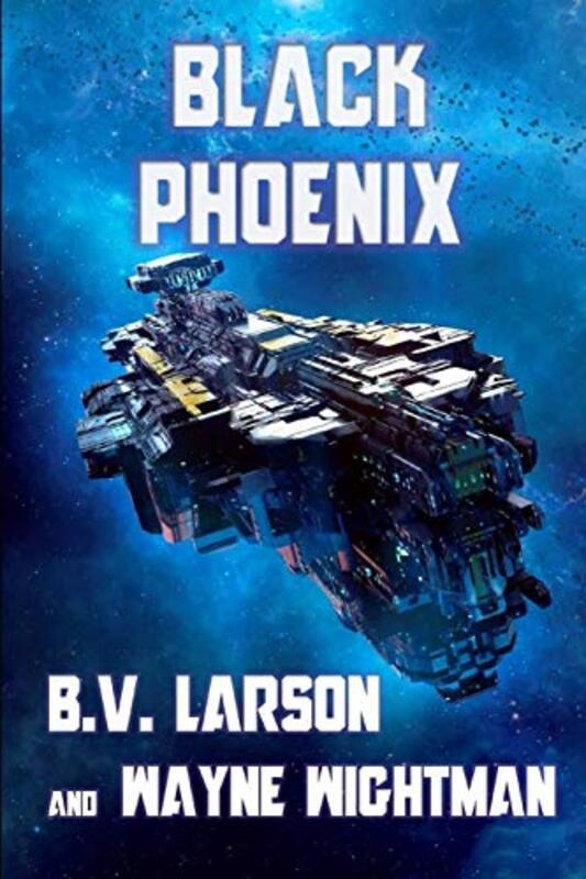 Book cover for "Black Phoenix" by BV Larson