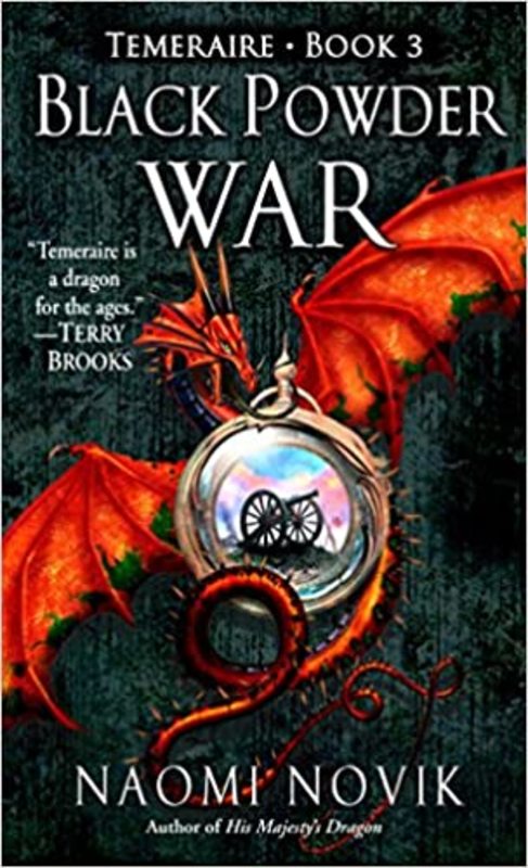 Book cover for "Black Powder War" by Naomi Novik