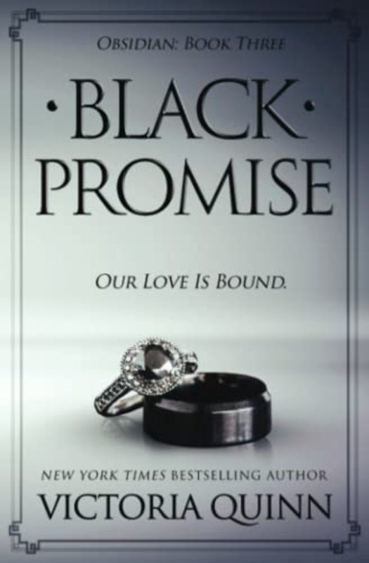 Book cover for "Black Promise" by Victoria Quinn
