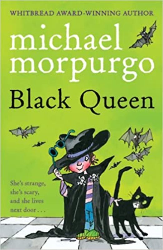 Book cover for "Black Queen" by Michael Morpurgo
