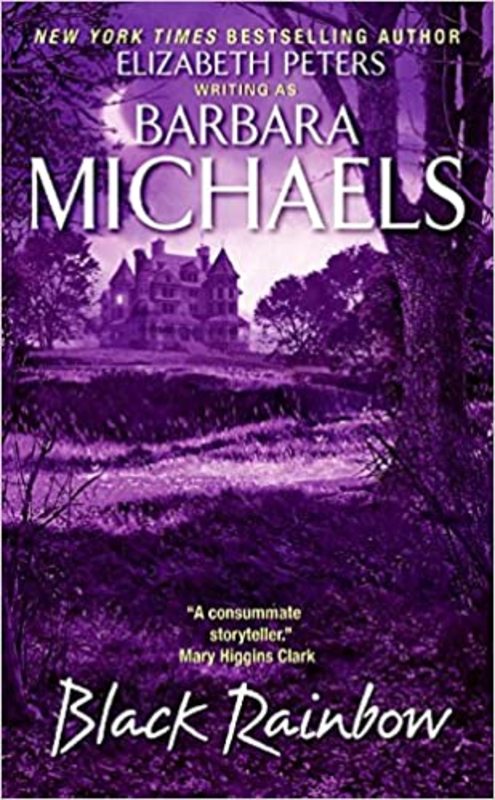 Book cover for "Black Rainbow" by Barbara Michaels
