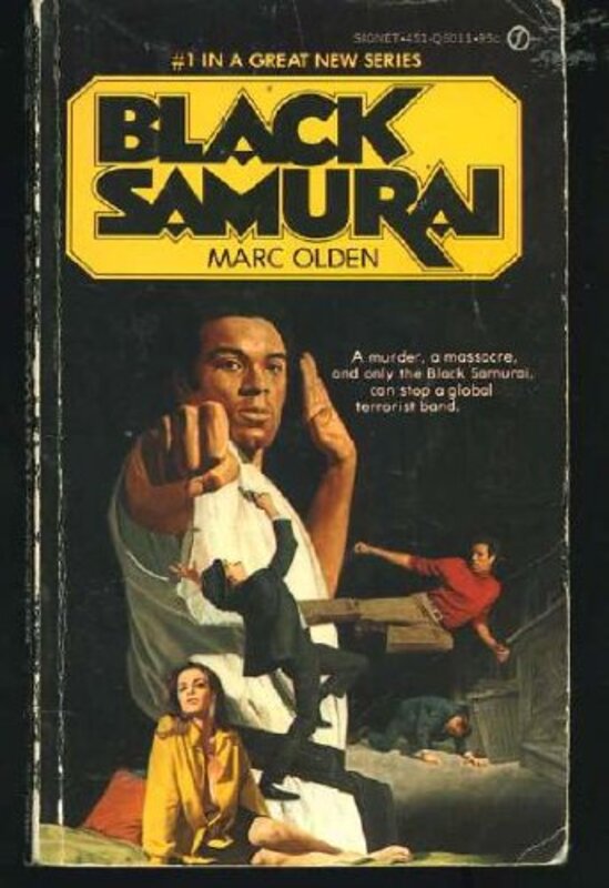 Book cover for "Black Samurai" by Marc Olden
