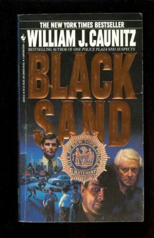 Book cover for "Black Sand" by William J Caunitz