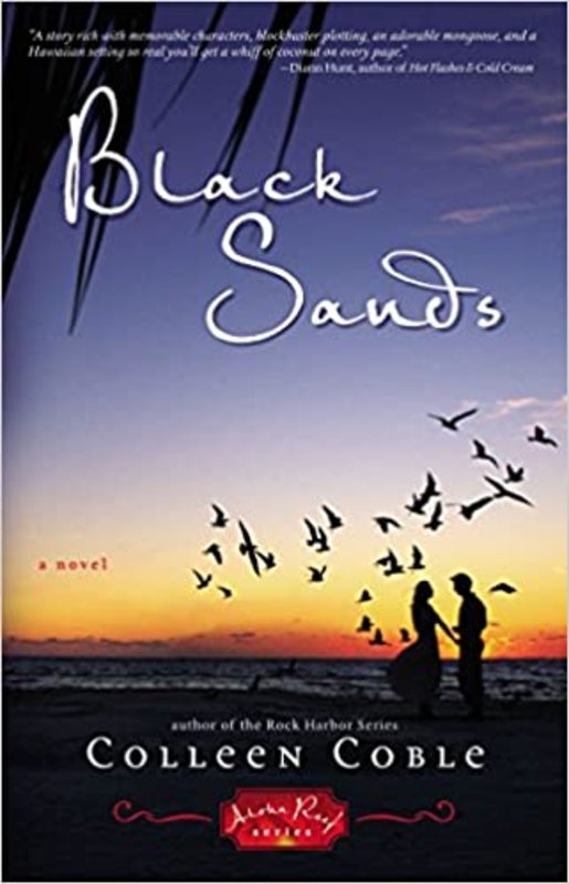 Book cover for "Black Sands" by Colleen Coble