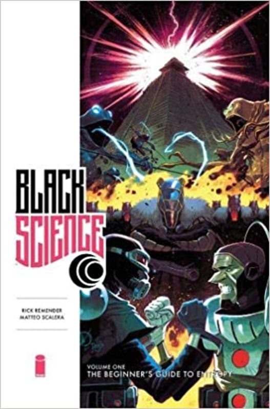 Book cover for "Black Science" by Rick Remender