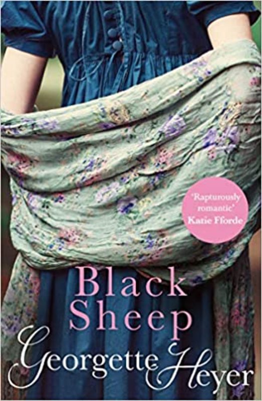 Book cover for "Black Sheep" by Georgette Heyer