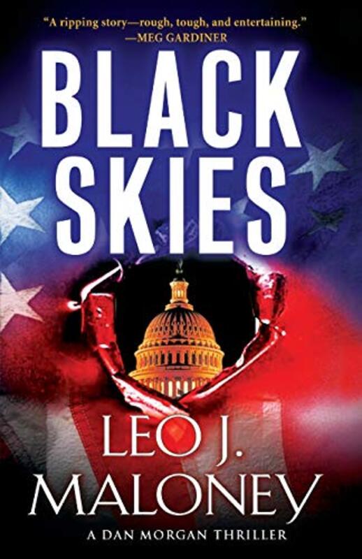 Book cover for "Black Skies" by Leo J Maloney