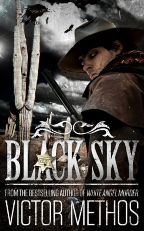 Book cover for "Black Sky" by Victor Methos