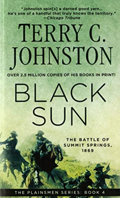 Book cover for "Black Sun" by Terry C Johnston