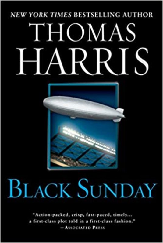 Book cover for "Black Sunday" by Thomas Harris