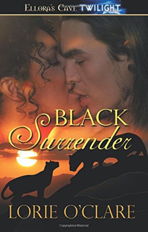 Book cover for "Black Surrender" by Lorie O'Clare