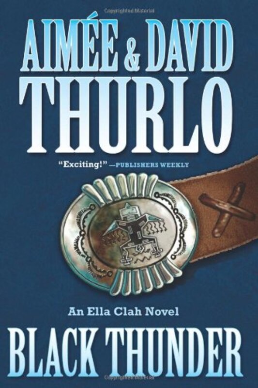Book cover for "Black Thunder" by Aimée Thurlo
