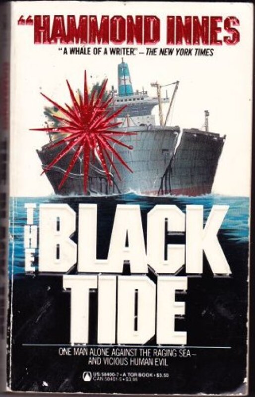 Book cover for "Black Tide" by Hammond Innes